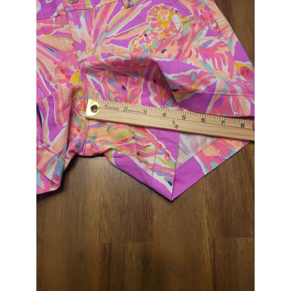 Lilly Pulitzer Callahan Shorts – Amethyst Sunseekers – Size 0 - Picture 9 of 11